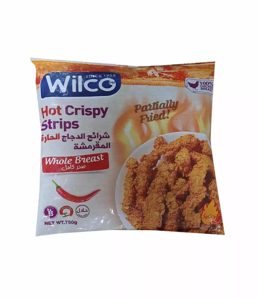 WILCO HOT CRISPY STRIPS 750 G