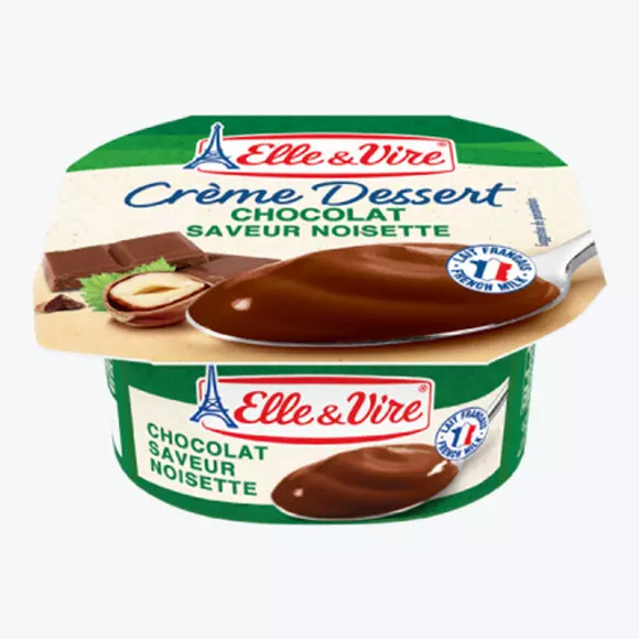 ELLE & VIRE CREME DESSERT SAVEUR NOISETTE 100G