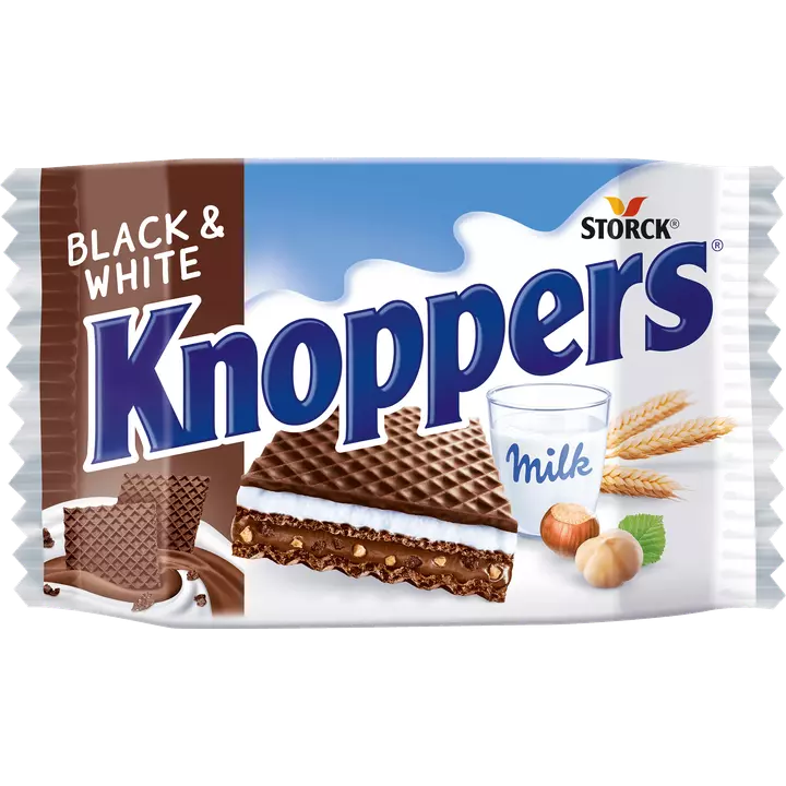 KNOPPERS BLACK & WHITE 25 G 