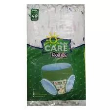 BABY CARE DIAPERS PANTS*40 LARGE
