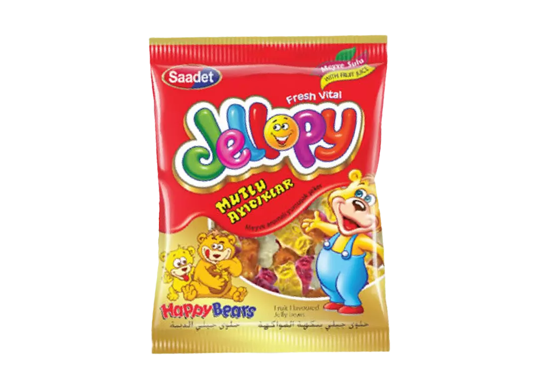 SAADET JELLOPY HAPPY BEARS 15 G