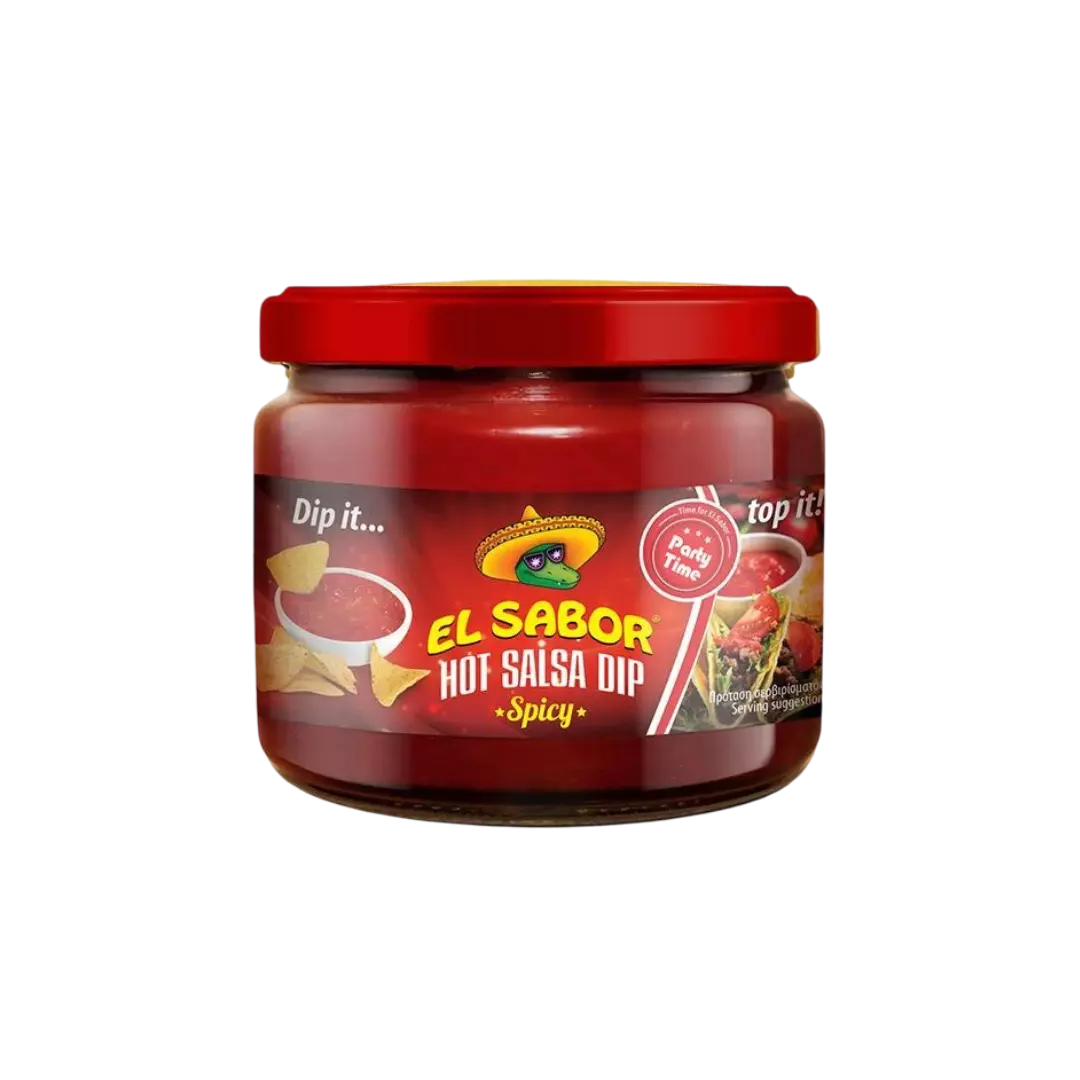 EL SABOR HOT SALSA DIP 300 G