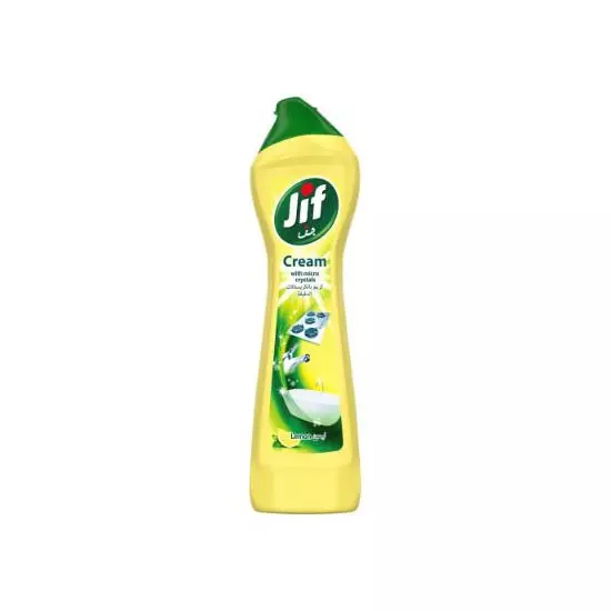 JIF CREAM CLEANER WITH MICRO CRYSTALS LEMON 500 ML