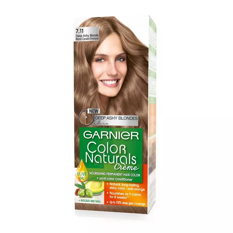GARNIER HAIRCOLOR DEEP ASHY BLONDE #7.11