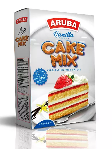 ARUBA CAKE MIX LIGHT VANELLIA 440G