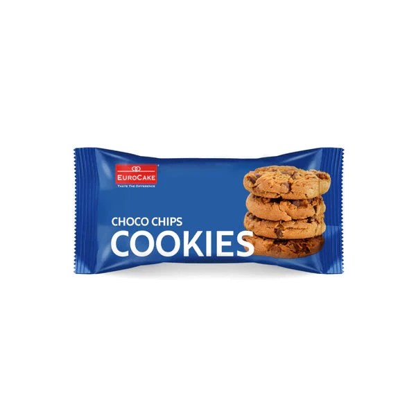 EUROCAKE CHOCO CHIPS COOKIES 36 G