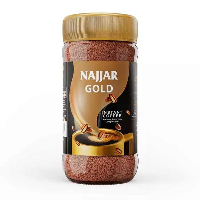 NAJJAR GOLD INSTANT COFFEE 200 G 