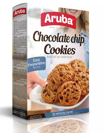 ARUBA COOKIES CHOCO CHIPS 500G